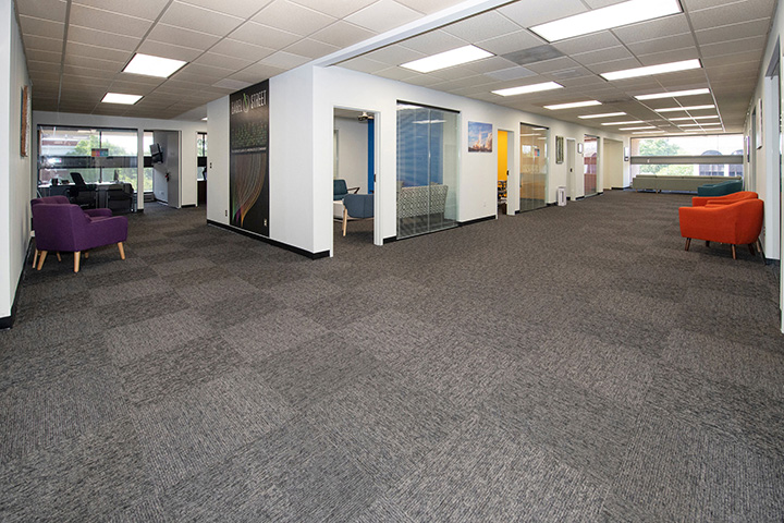Third floor of the Downtown Innovation Hub