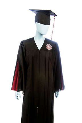 Bachelor’s degree regalia gown
