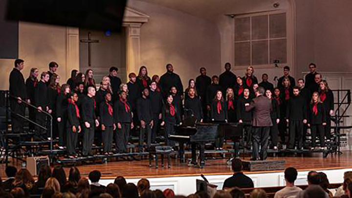 MSU choral performance