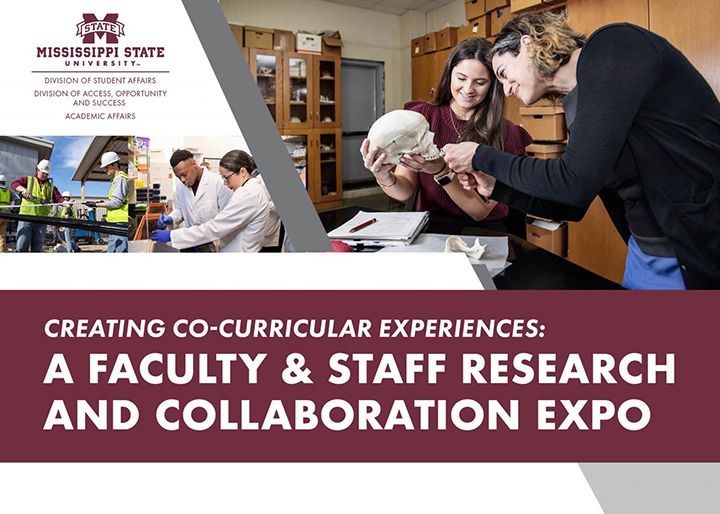 Faculty and Staff Research and Collaboration Expo postcard