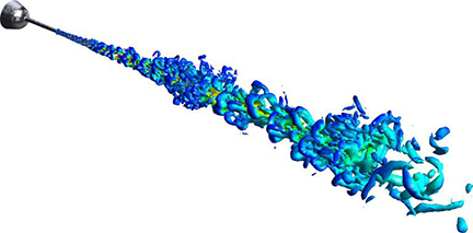 Combustion Engine CFD image from Hwang's work