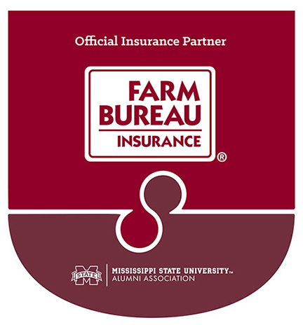 Farm Bureau Insurance and Alumni Association graphic