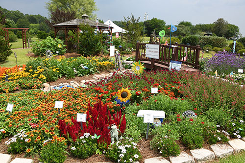 Display garden at MSU’s South Mississippi Branch Experiment Station
