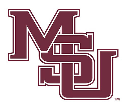 The classic Interlocking MSU logo, which harks back to the 1990s