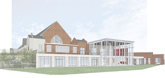 Perry Cafeteria rendering