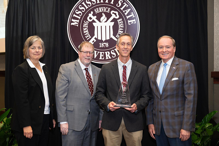 Honoring Mississippi State’s 2024 Ralph E. Powe Research Excellence Award winner