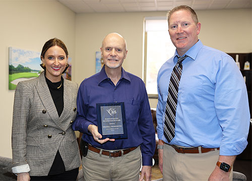 Laura Marler, Merrill Warkentin and Scott Grawe