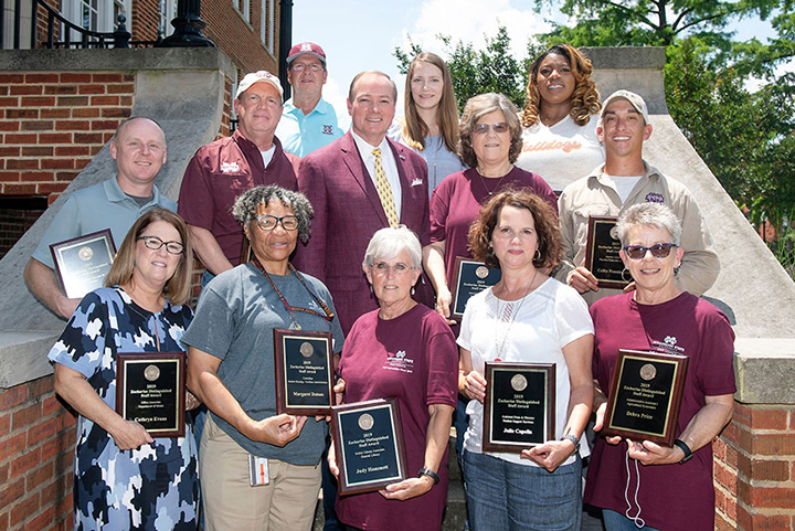 2019 Zacharias Distinguished Staff Award recipients